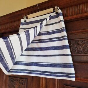 NWT Striped Blanket Skirt